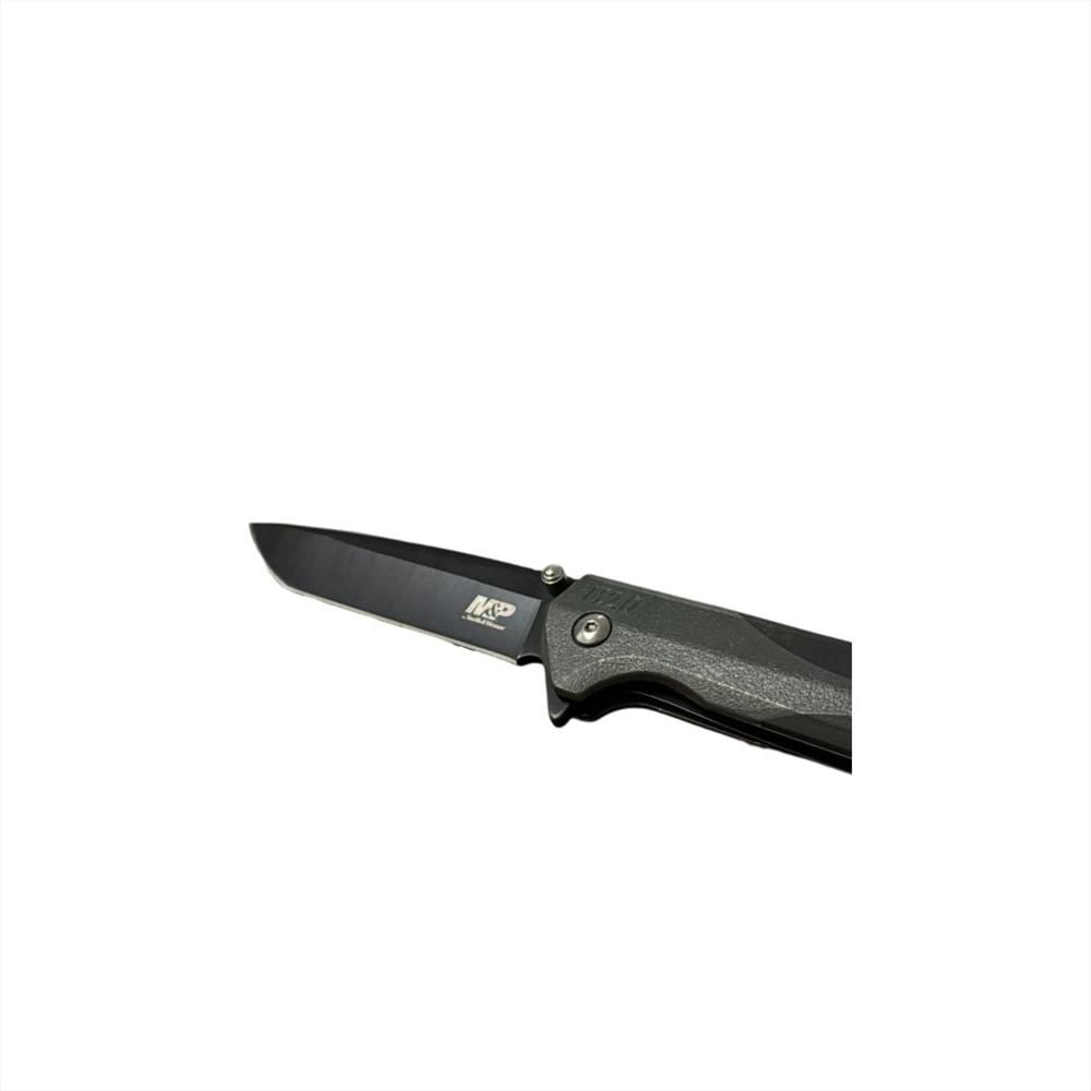 Navaja Profesional Retractil Smith & Wesson M&P Color Negro img #3