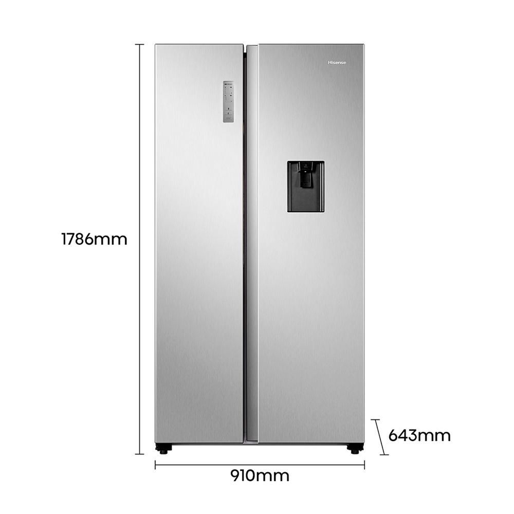 Nevecon HISENSE Side By Side 519 Litros BCD518W  BCD518W Gris img #4
