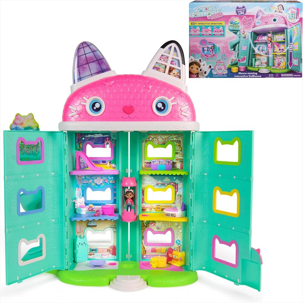 Juguete Casa Gabby's Dollhouse Ojos Pantalla Led Interactiva img #1