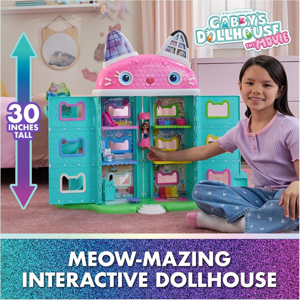Juguete Casa Gabby's Dollhouse Ojos Pantalla Led Interactiva img #4