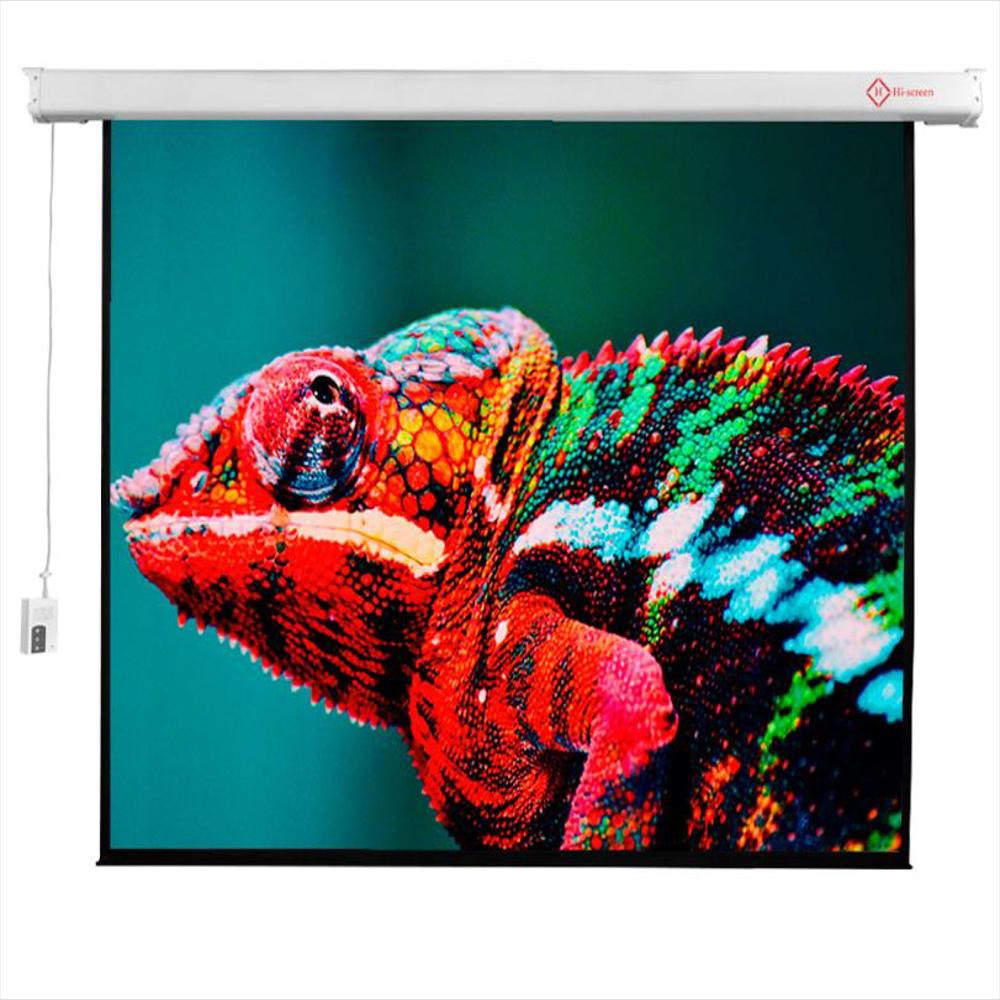 Pantalla Telon De Proyeccion Electrica De 280X210cm img #1