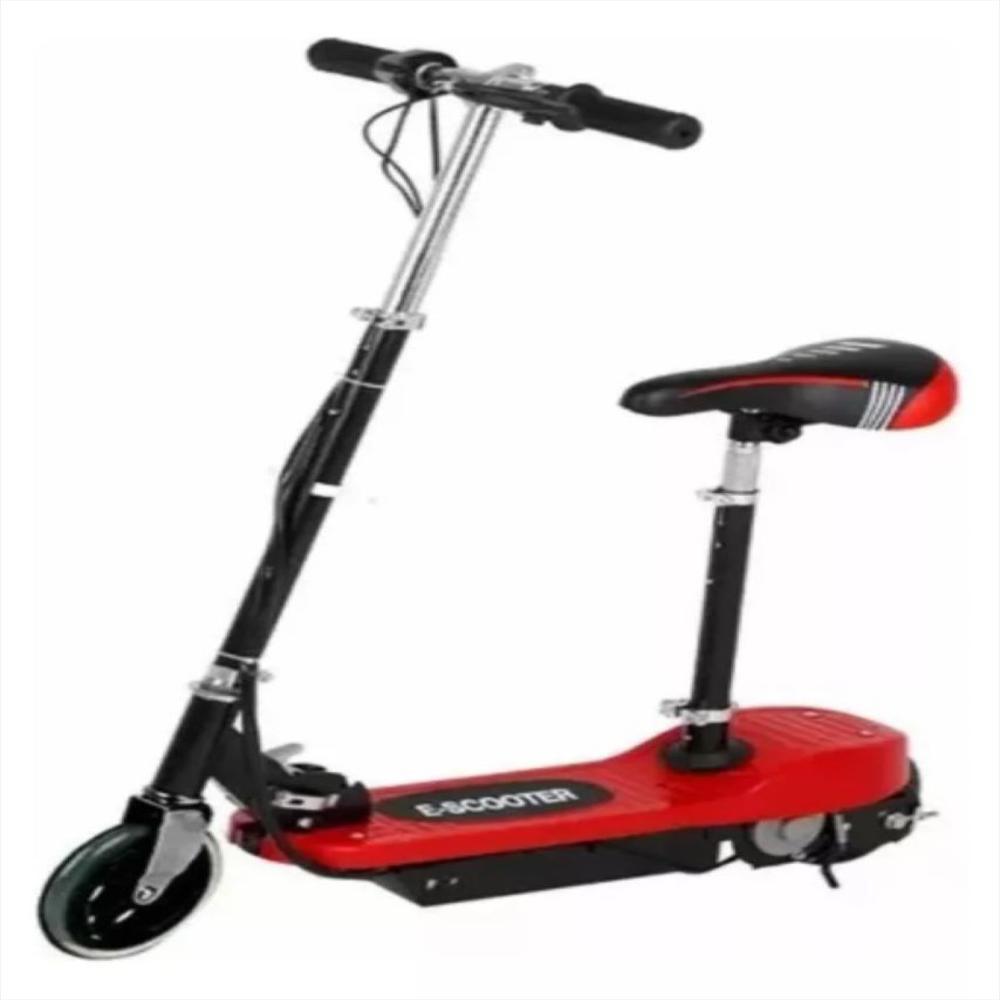 Patineta Scooter Electrica Con Silla Para Niños Y Niñas Roja Patineta Scooter Electrica Con Silla Para Niños Y Niñas Roja