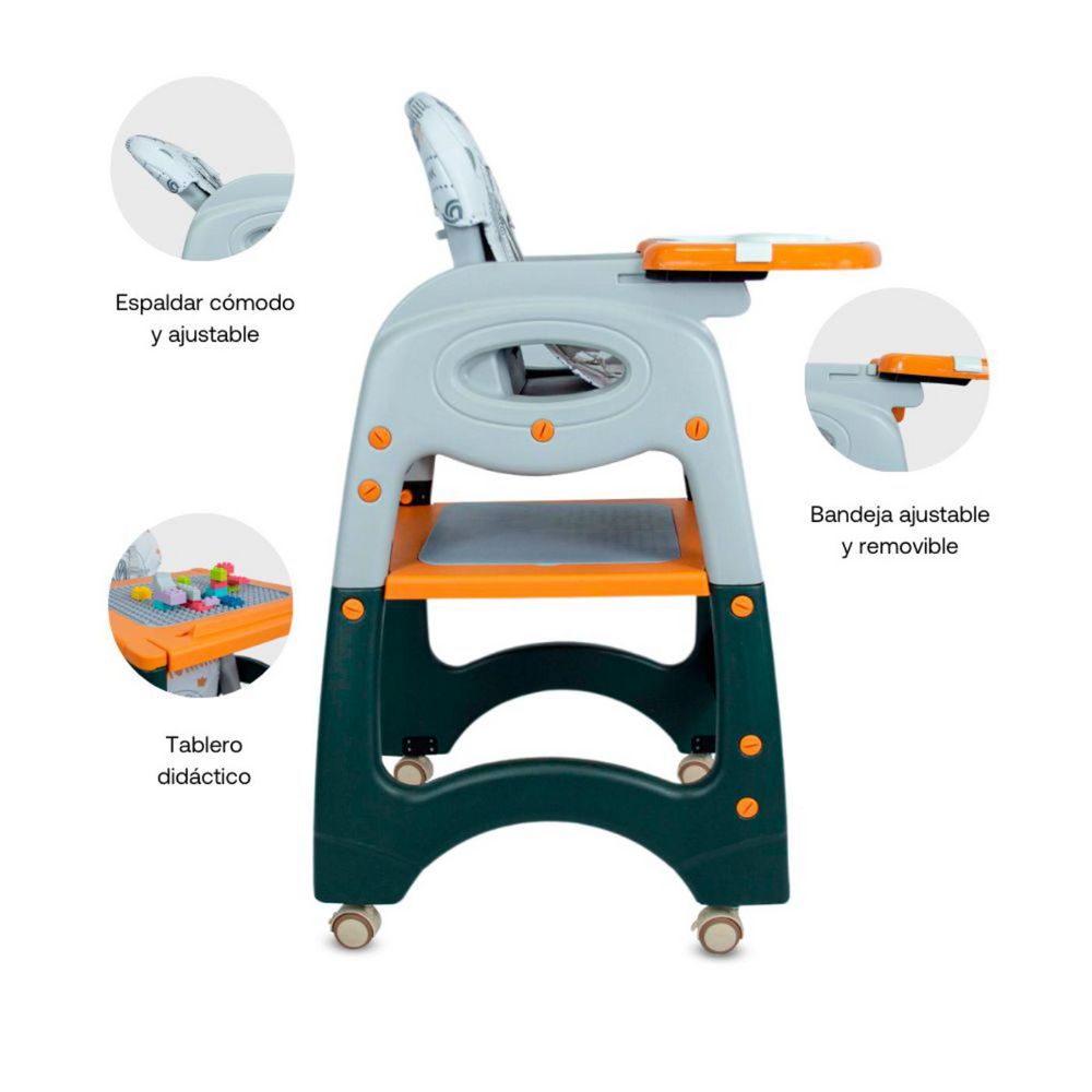 Silla comedor para bebé Escritorio Duo Desk BEBESIT img #3