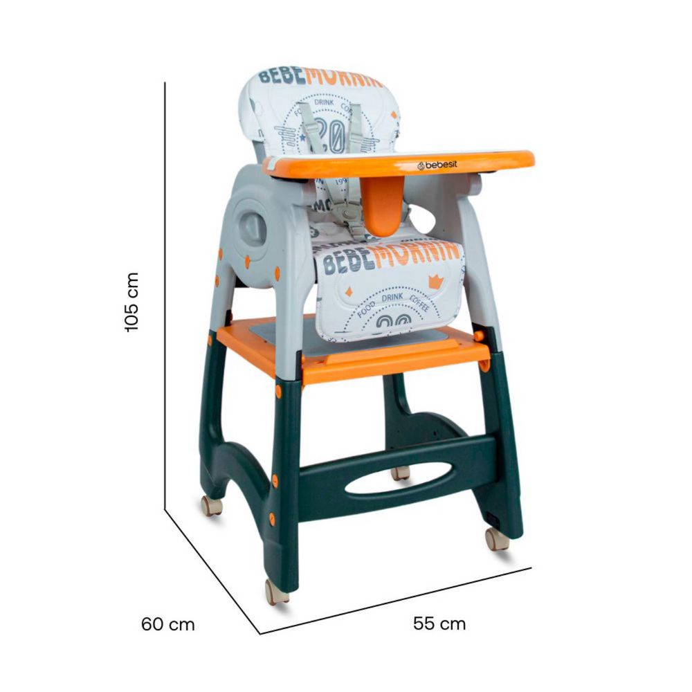 Silla comedor para bebé Escritorio Duo Desk BEBESIT img #4