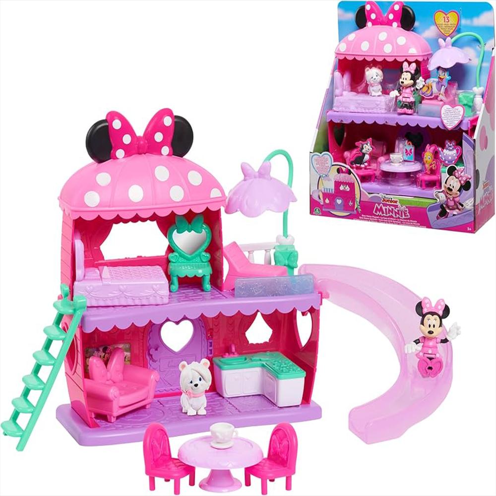 Casa De Minnie Mouse Con Tobogán Y Accesorios img #1