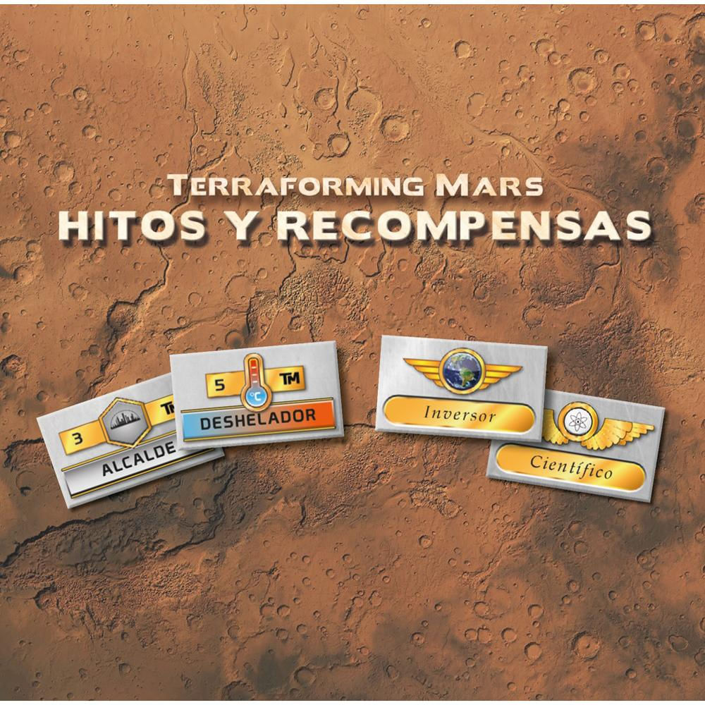 Juego De Mesa Terraforming Mars: Hitos Y Recompensas img #1