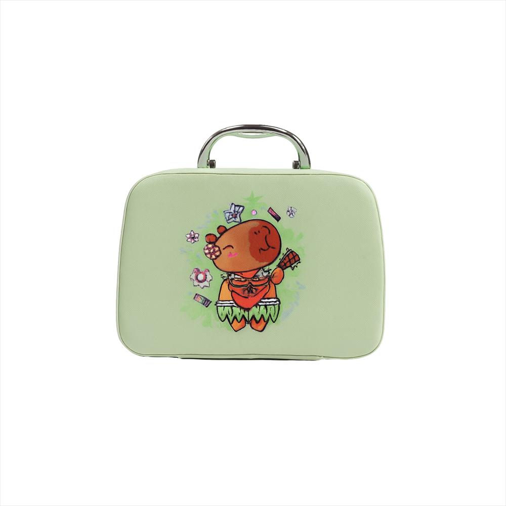 Set De Belleza Cuadrado Capibara Verde Menta img #3