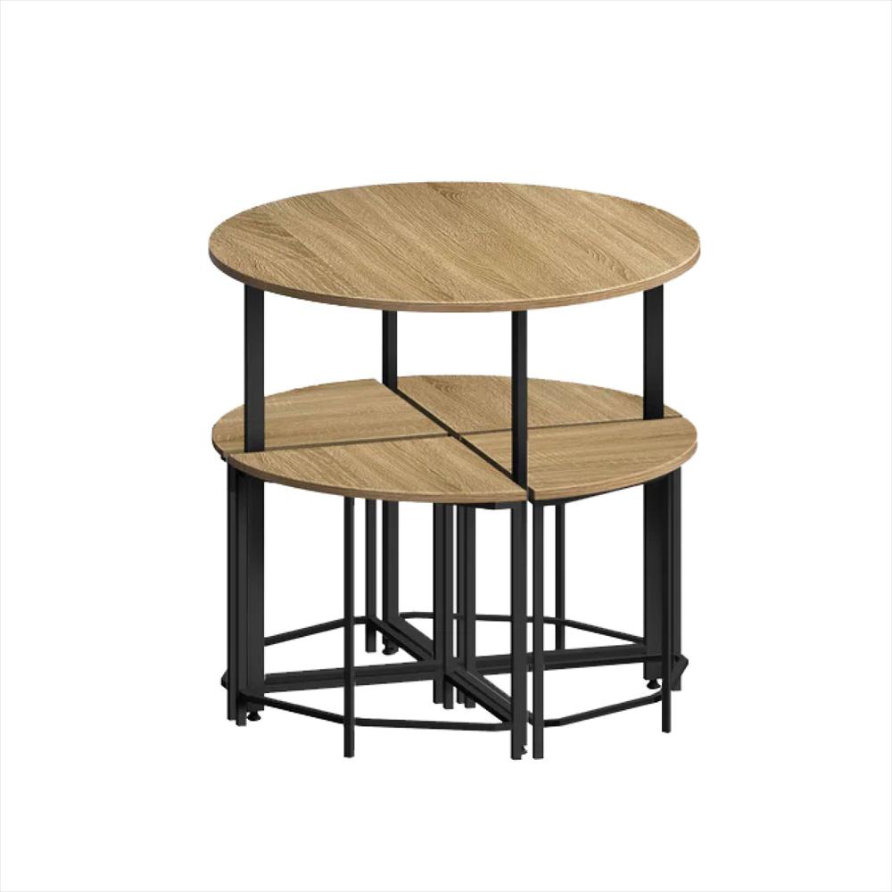 Juego Comedor Industrial Circular 4 Puestos Refbobary img #4