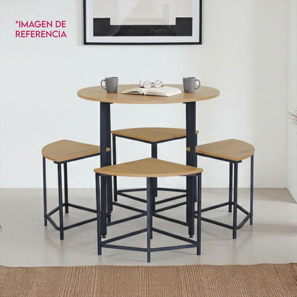 Juego Comedor Industrial Circular 4 Puestos Refbobary img #5