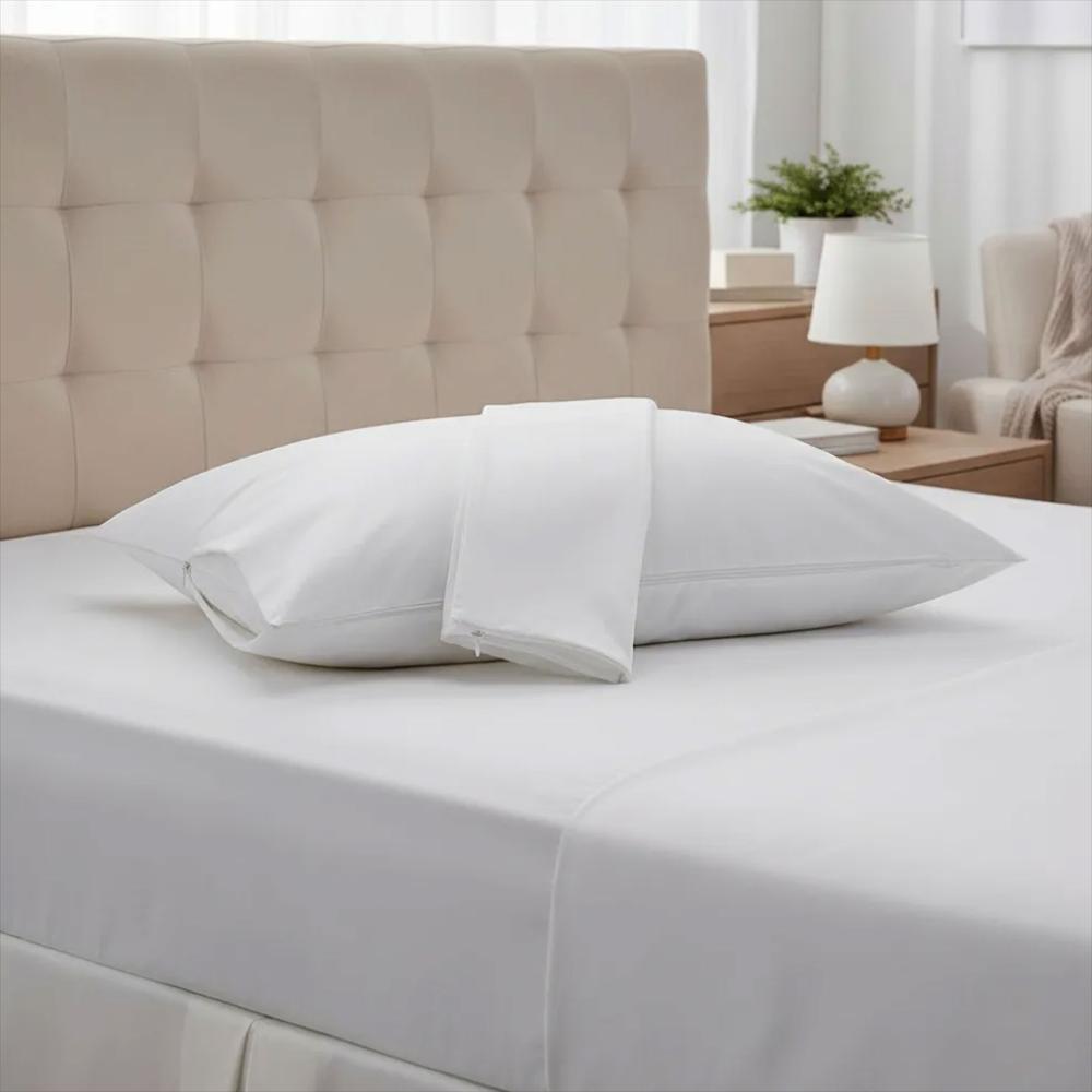 Protector De Almohada Set X2 Antifluido 45Cmx70cm img #4