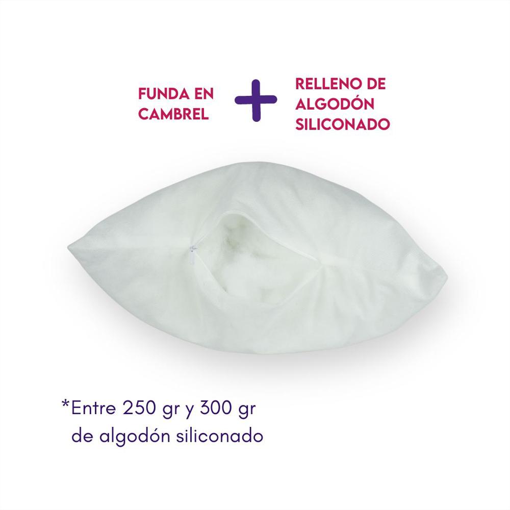 Relleno Para Cojín Algodón Siliconado 45X45cm Refrelleno img #2
