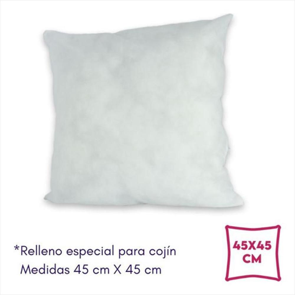 Relleno Para Cojín Algodón Siliconado 45X45cm Refrelleno img #3