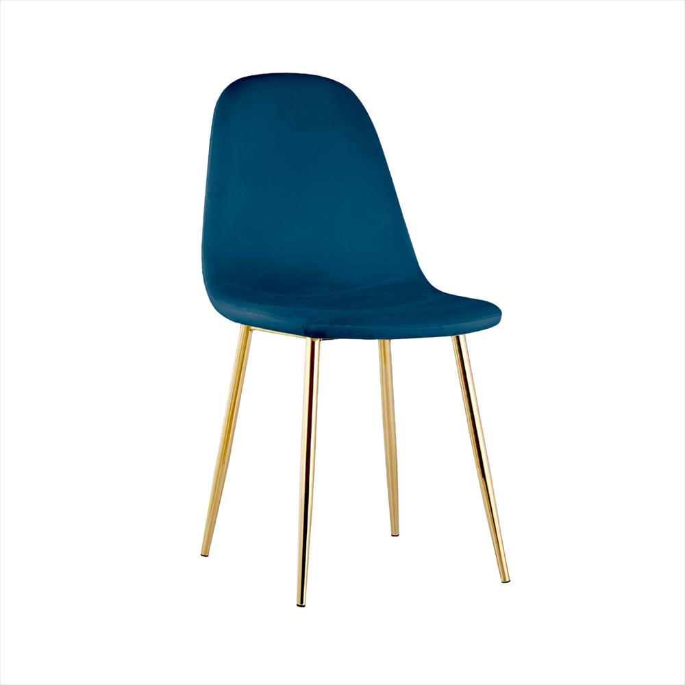Silla Decorativa Mueble Sala Comedor Dormitorio Refofelia Navy Ofelia img #1