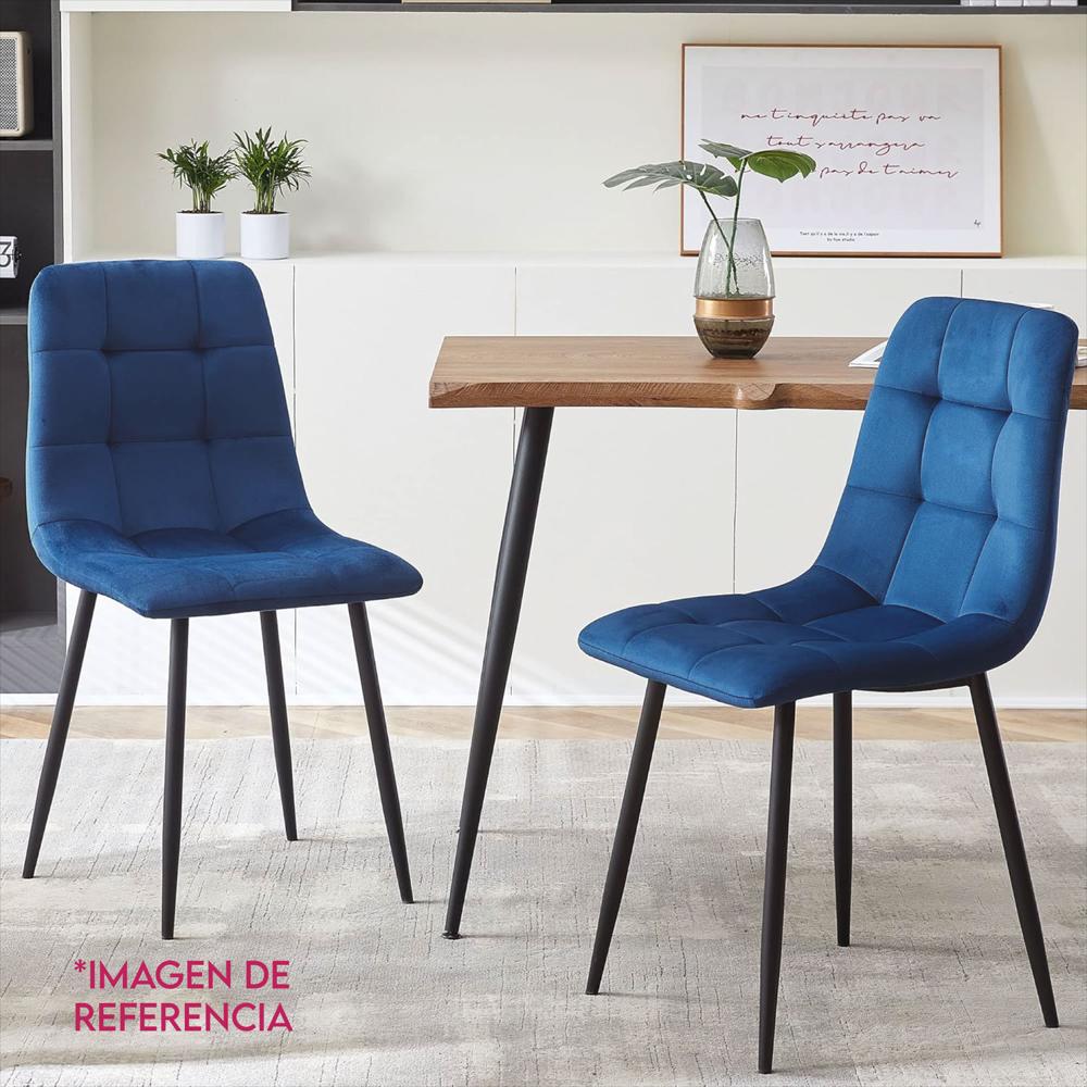 Silla Decorativa Mueble Sala Comedor Dormitorio Refagata Navy Agata img #4