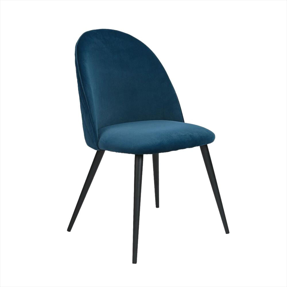 Silla Decorativa Mueble Sala Comedor Dormitorio Refkira Navy Kira img #1