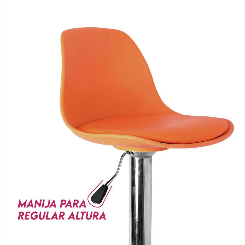 Set X2 Silla Bar Butaco Alta Giratoria Cocina Reforlando img #2