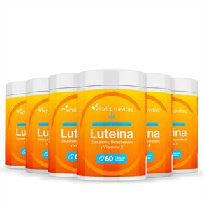 Plan 6 Frascos Luteína Vitalis Navitas