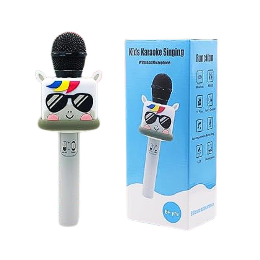Micrófono De Karaoke Inalámbrico Para Niños Con Bluetooth Y Cambio De Voz img #1