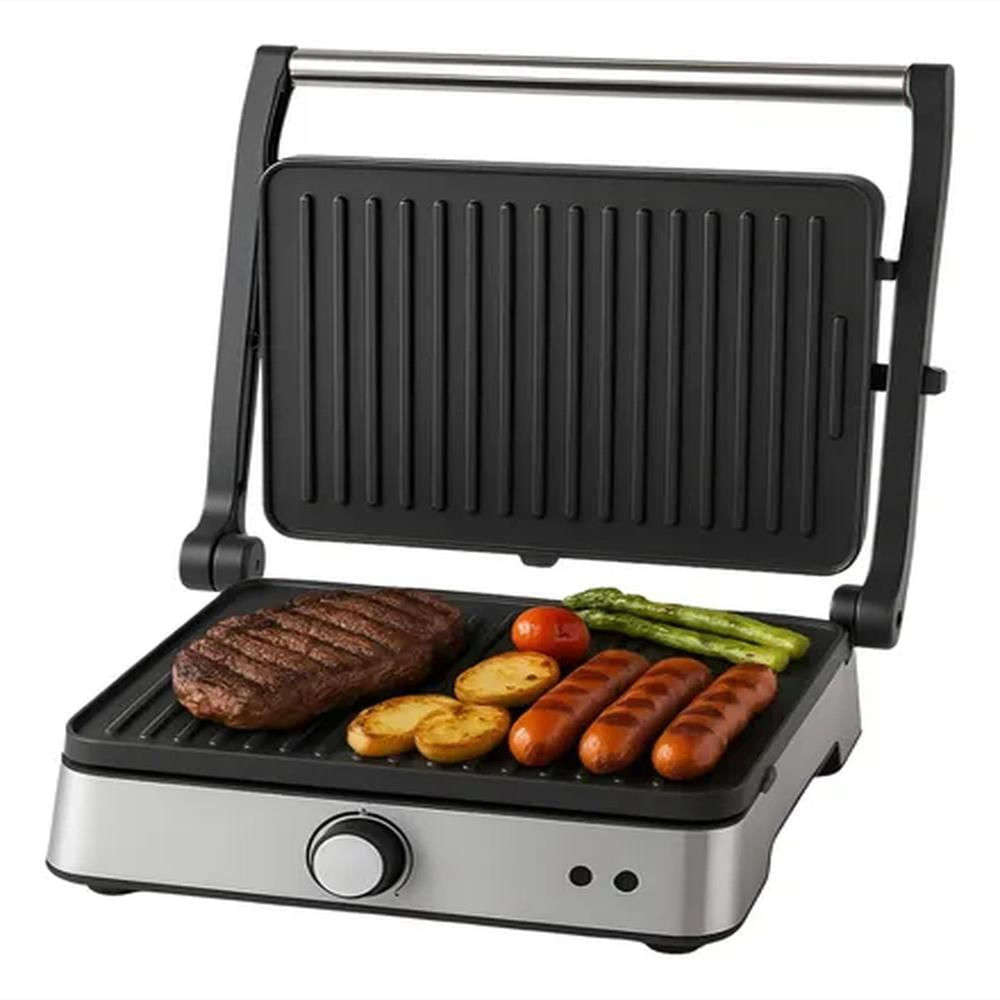 Plancha Parrilla Electrica Doble 2200W Antiadherente Rh 335 img #1