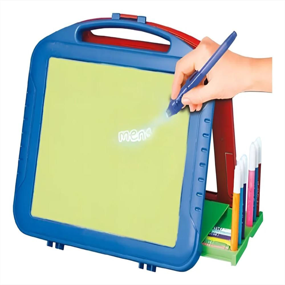 Tablet Dibujo Luz Led Tablero Mágico Pizarra img #4