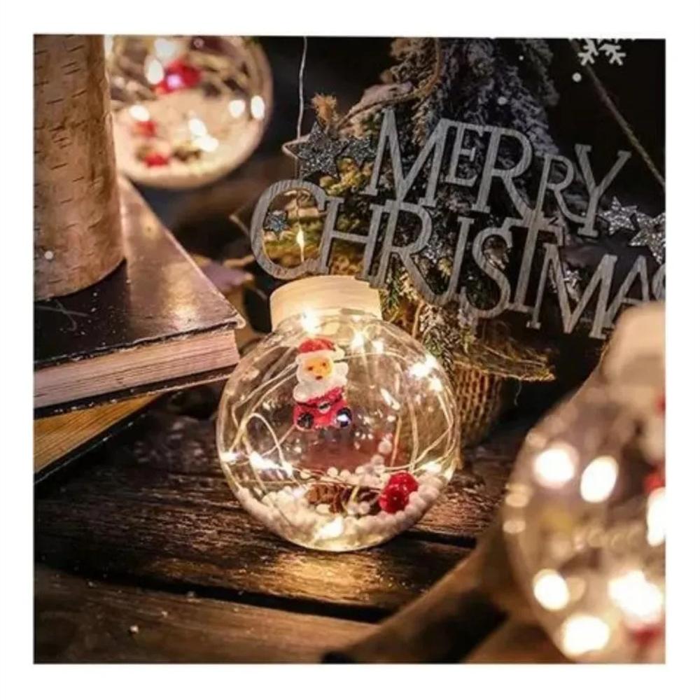 Luces Navidad Decorativas Esfera Navideña img #3