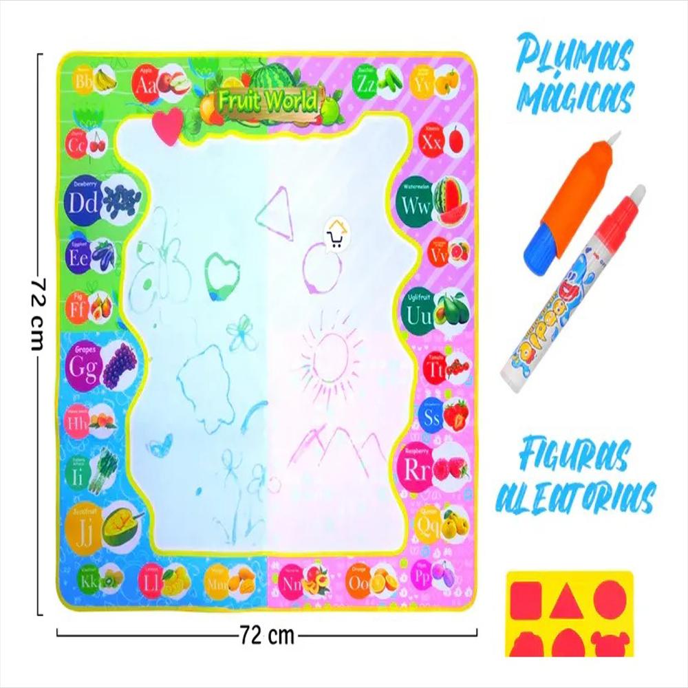 Tapete Mágico Pintar Colorear Arte Niños img #3