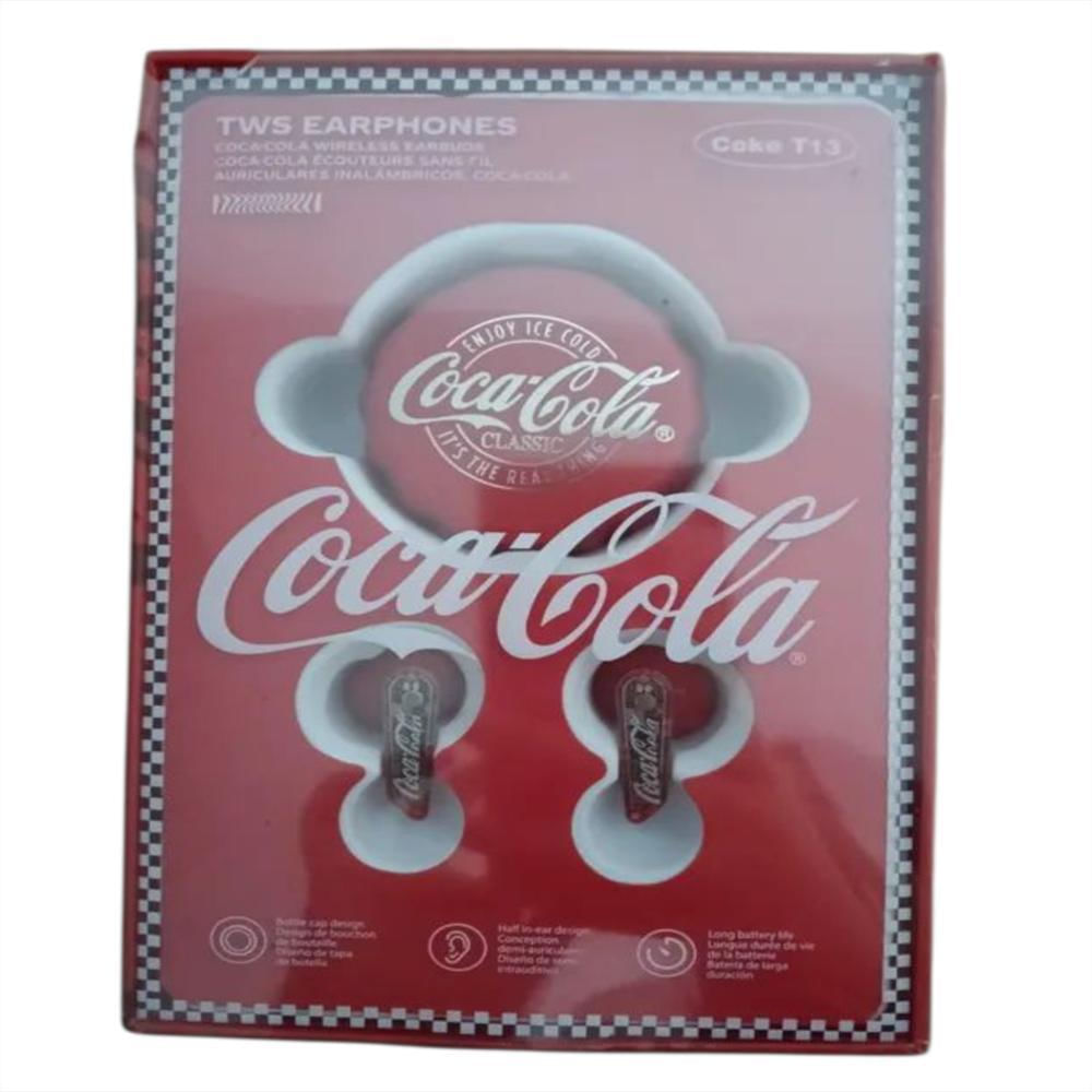 Audífonos Inalámbricos Bluetooth Edición Tapa Coca Cola img #2