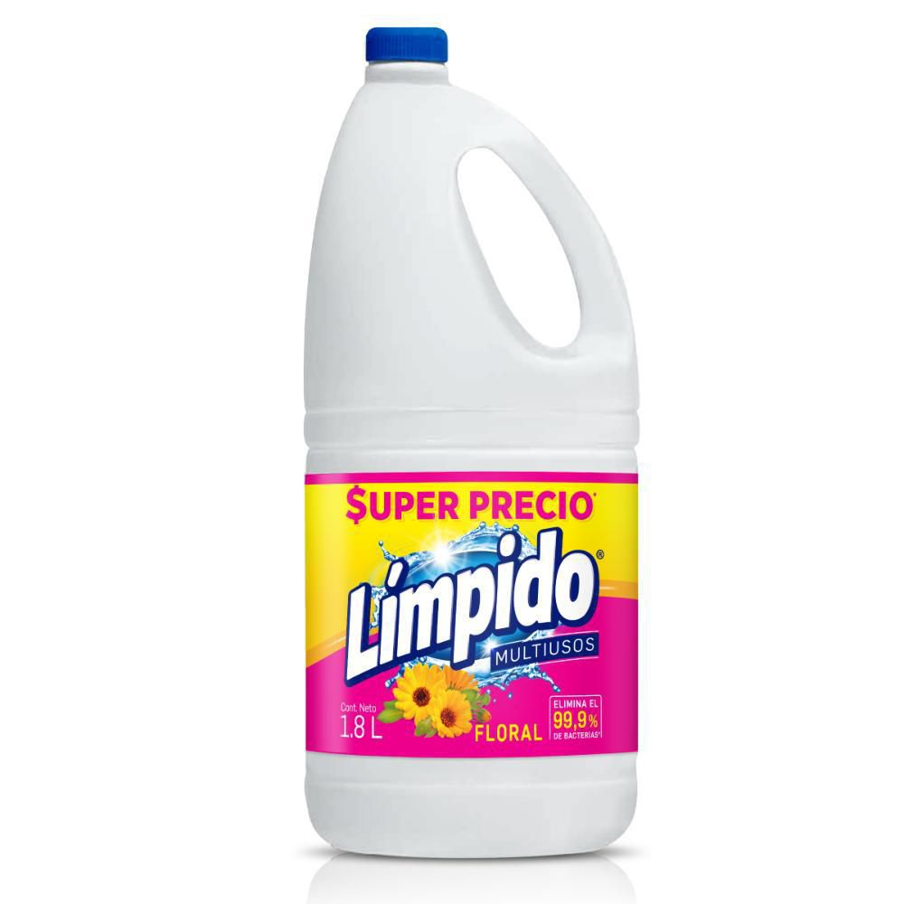 Blanqueador LIMPIDO multiusos floral (1800  ml) img #1