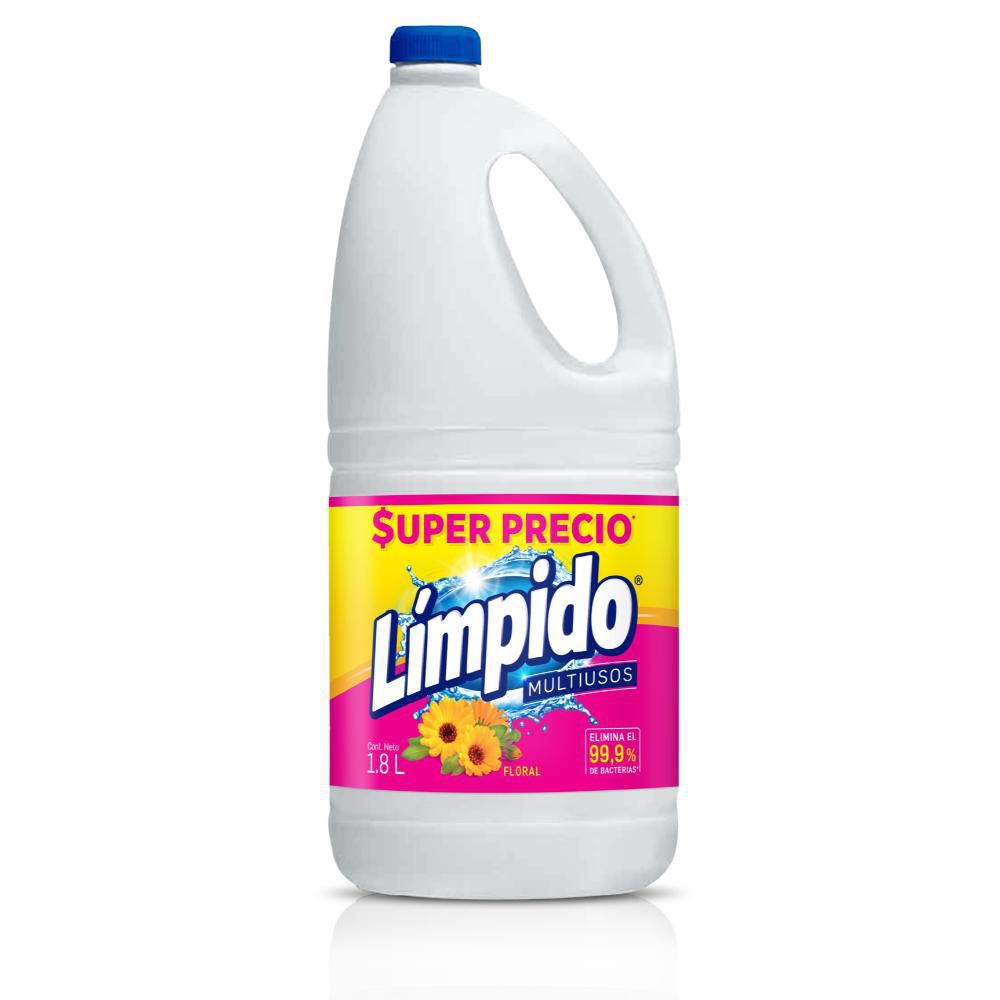 Blanqueador LIMPIDO multiusos floral (1800  ml) img #2