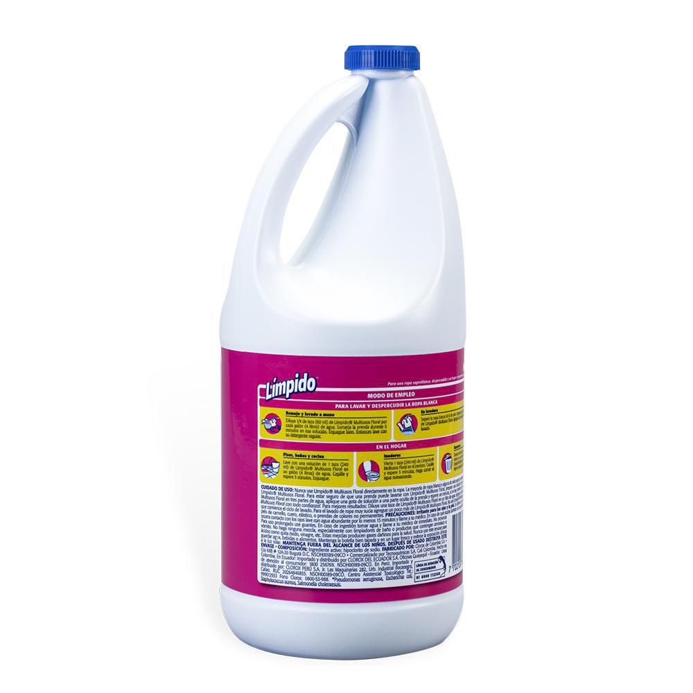 Blanqueador LIMPIDO multiusos floral (1800  ml) img #3