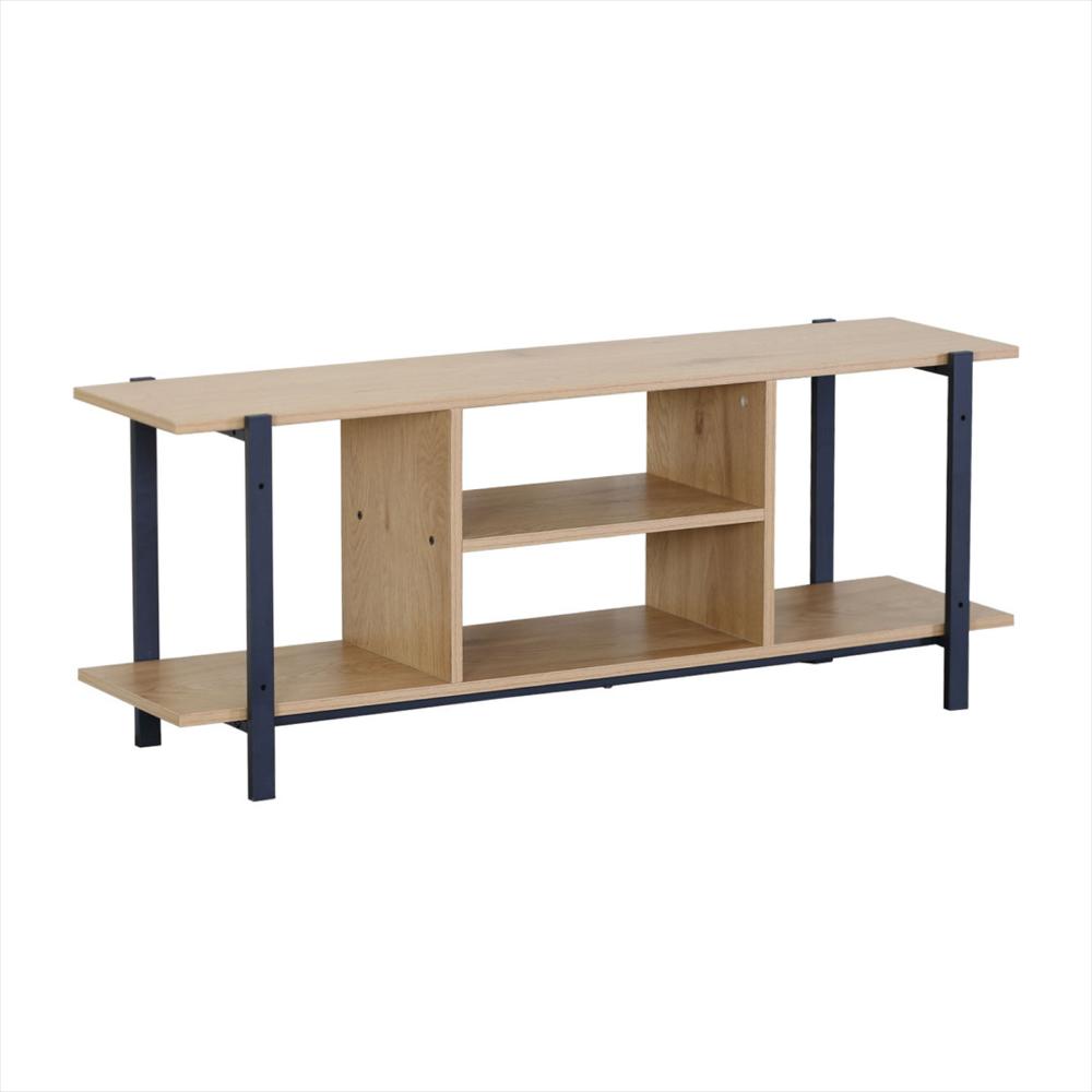 Mesa Para Tv Industrial Dos Niveles 55 Pulgadas Refaurelio img #1