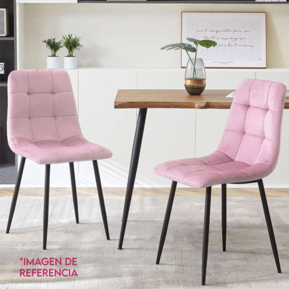 Silla Decorativa Mueble Sala Comedor Dormitorio Refagata Rosa Agata img #5