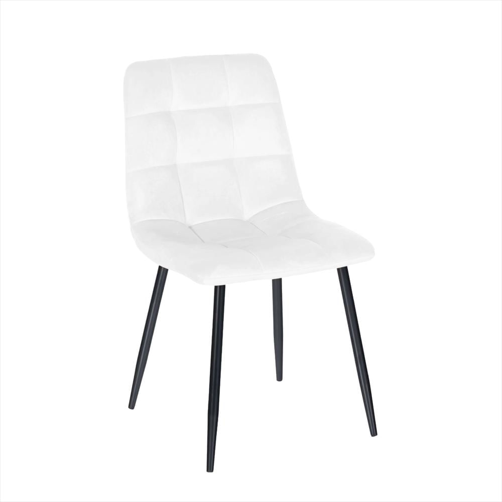 Silla Decorativa Mueble Sala Comedor Dormitorio Refagata Blanco Agata img #1