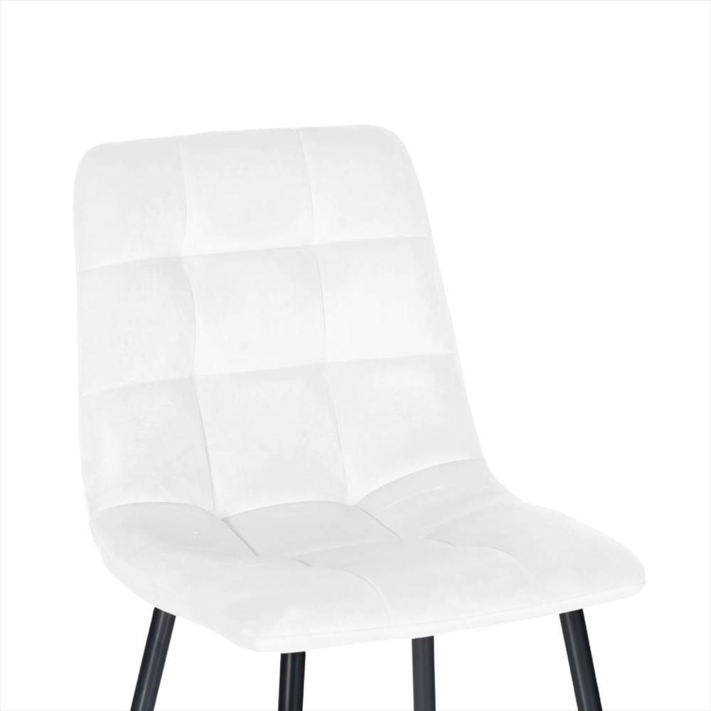 Silla Decorativa Mueble Sala Comedor Dormitorio Refagata Blanco Agata img #2