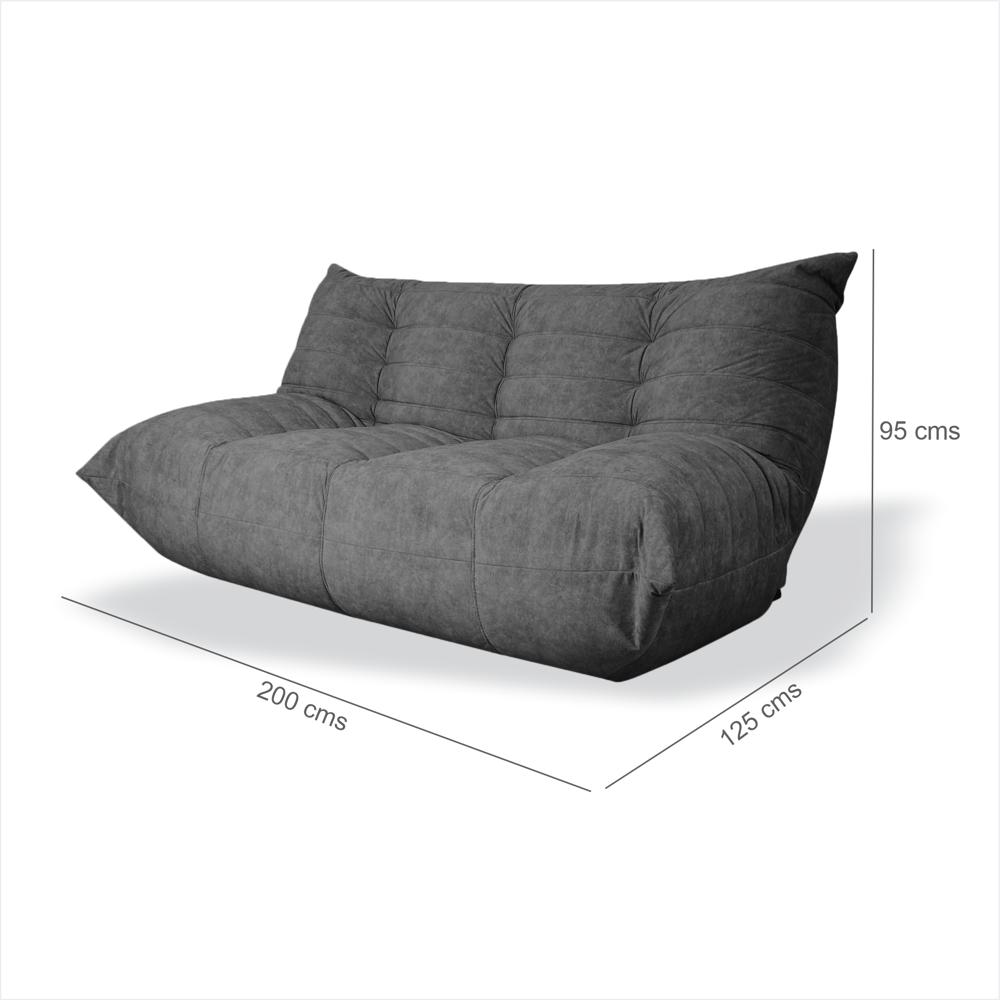 Sofá Cama Turín Gris Oscuro img #3