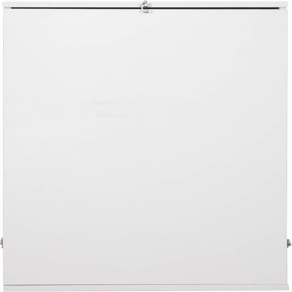 Escritorio Quickway Imports Plegable Blanco Madera 23.5 pulgadas Ancho, Ideal Para Oficina Y Espacio De Trabajo img #5