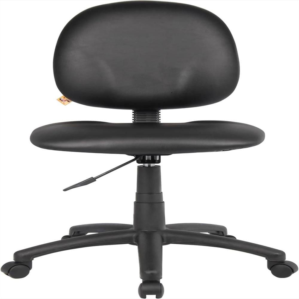Silla Oficina Norstar Office Dba Boss Ergonomía Respaldo Medio Vinilo Negro Ajuste Neumático Extra Grande img #5