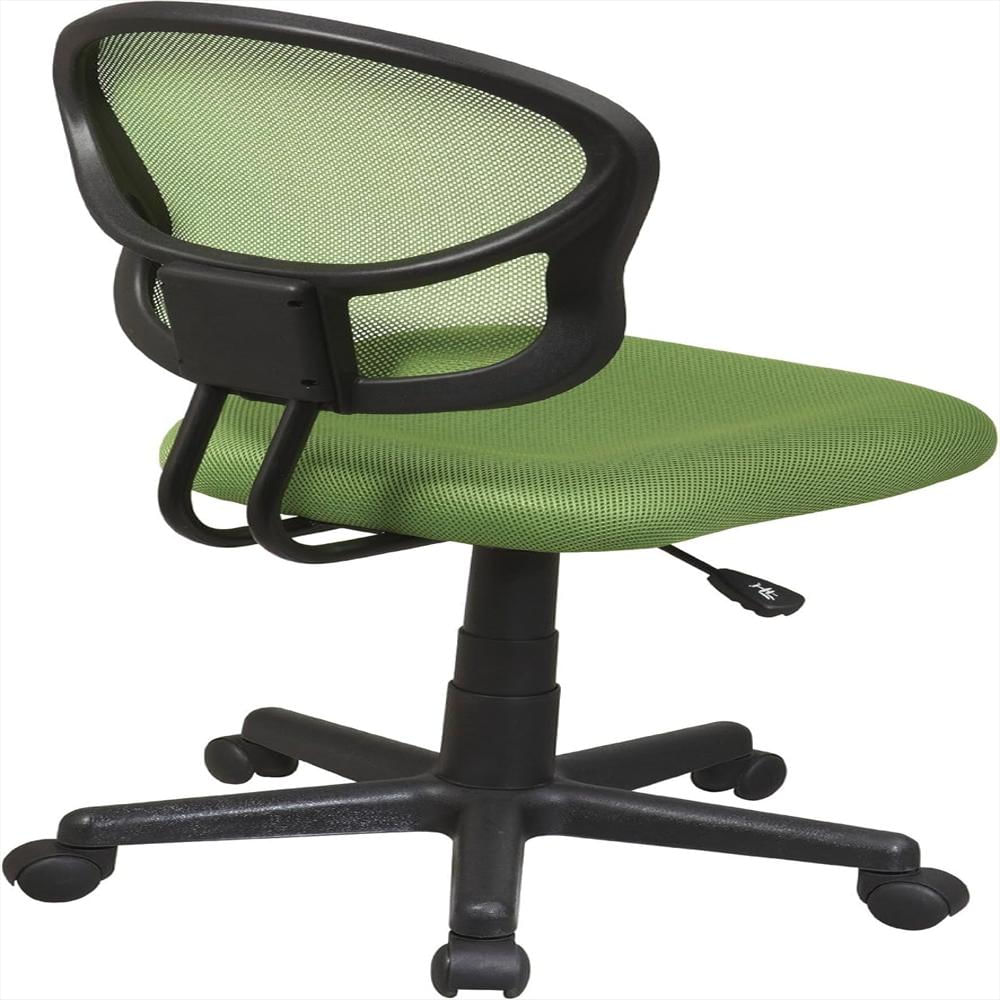 Silla Oficina Osp Home Furnishings Respaldo Malla Verde Acolchado 360° Ajuste Altura Ergonomía Ideal Hogar img #2