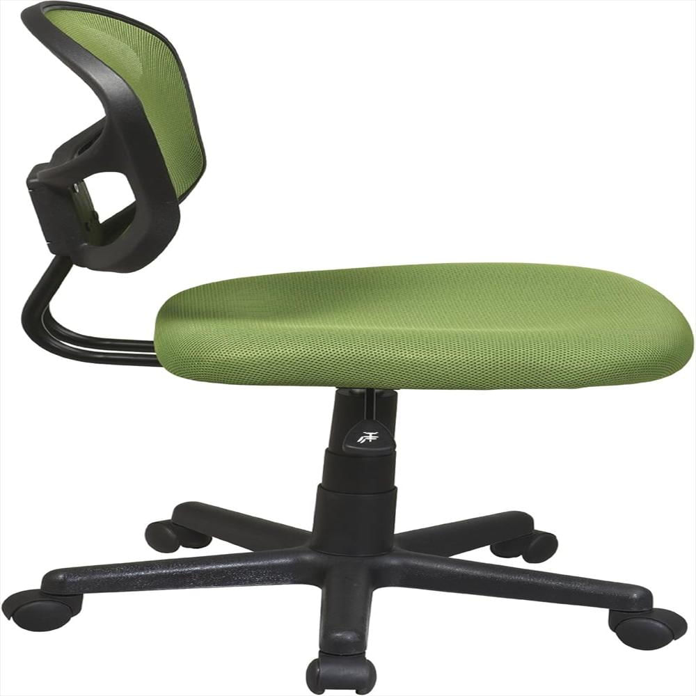 Silla Oficina Osp Home Furnishings Respaldo Malla Verde Acolchado 360° Ajuste Altura Ergonomía Ideal Hogar img #3
