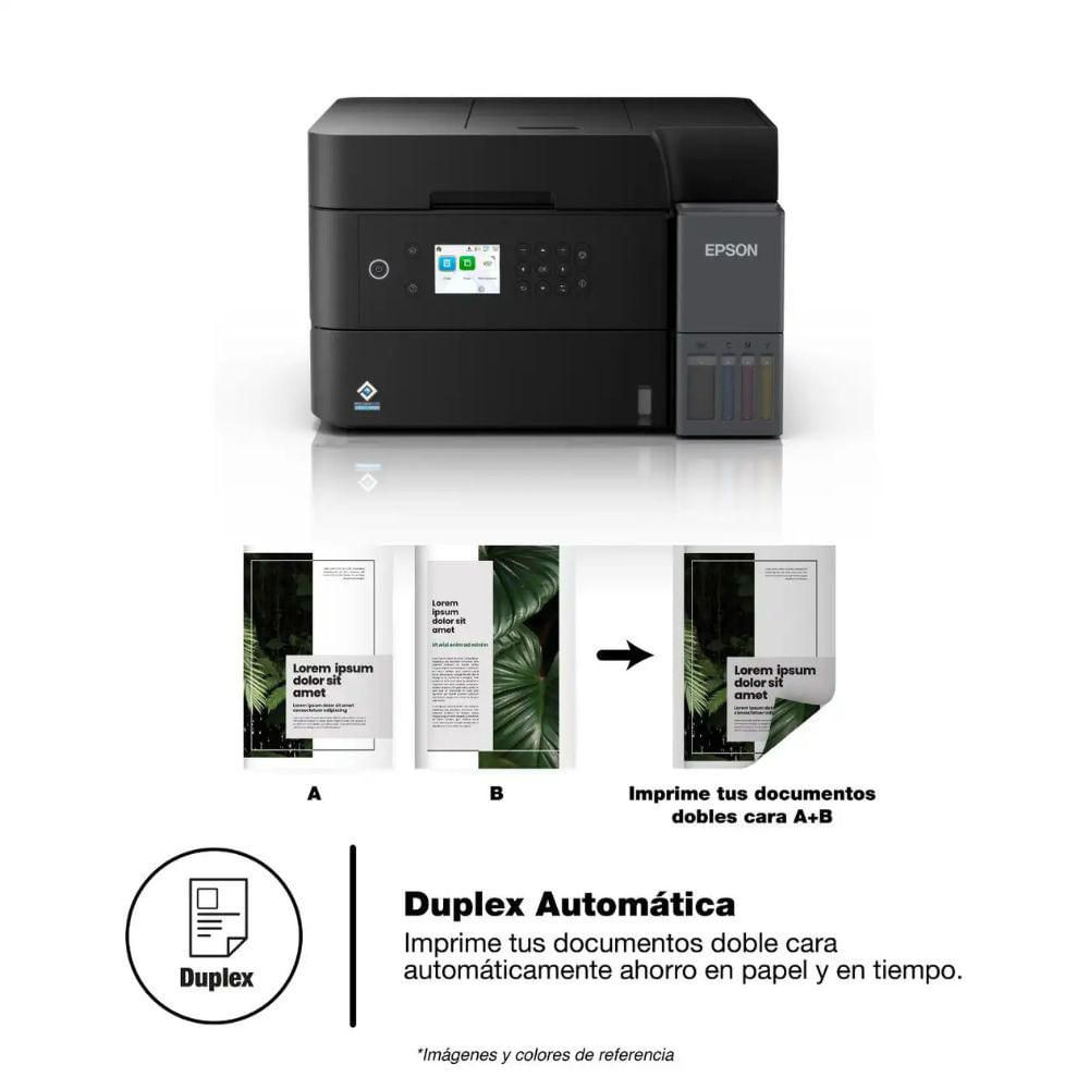 Impresora Multifuncional EPSON Duplex, Wifi L6370 img #6
