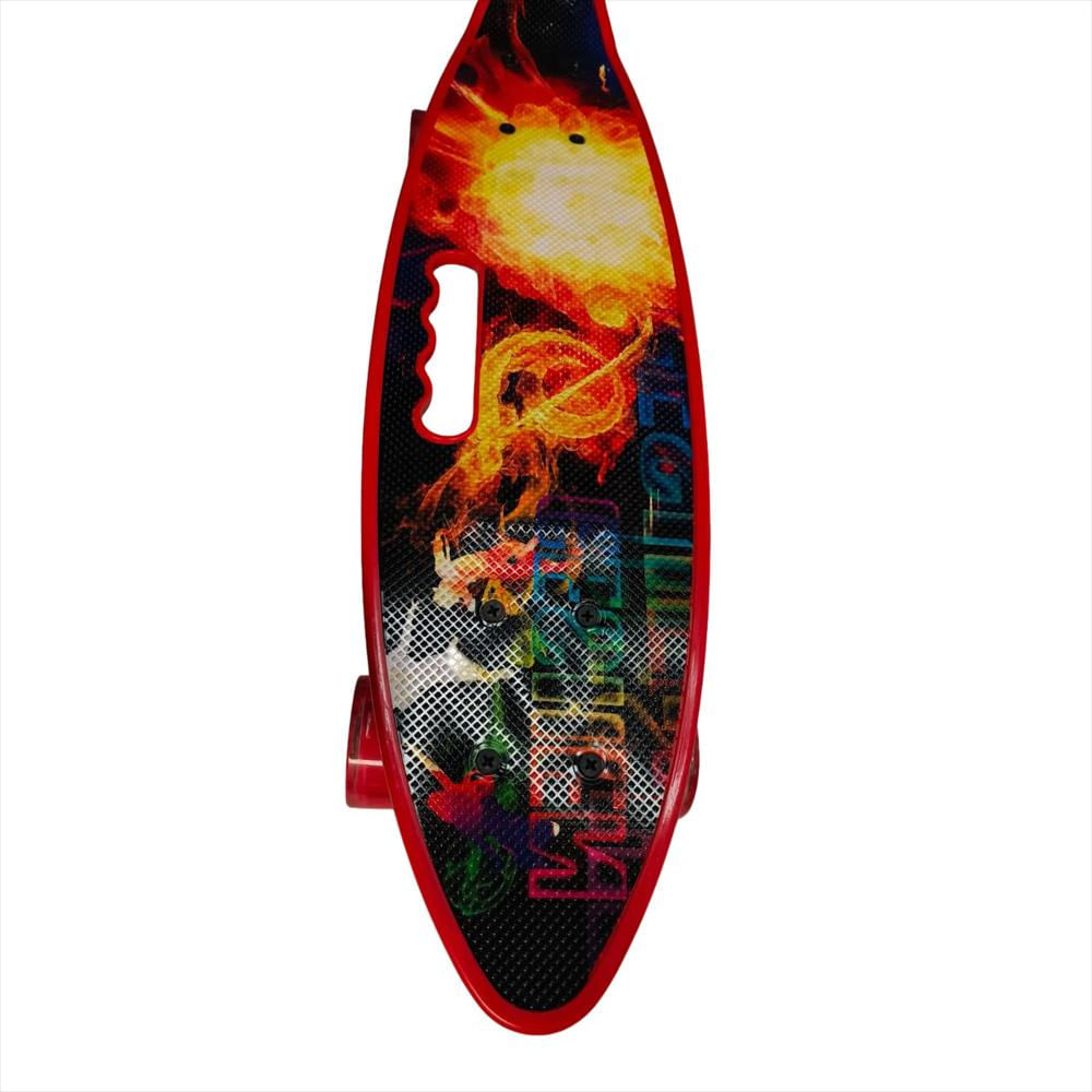 Patineta Penny Zoom Pro Diseño Llamas img #2