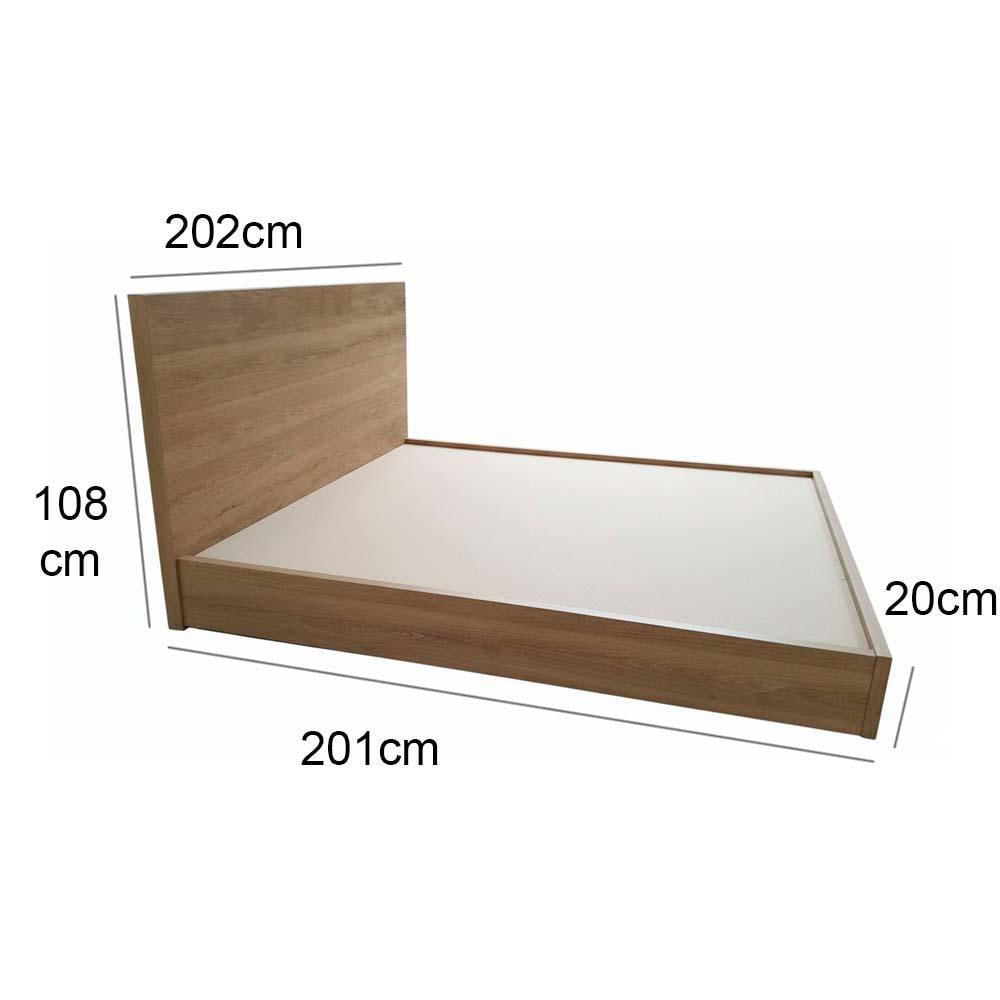 Cama King Trevi 200X200 Roble img #5