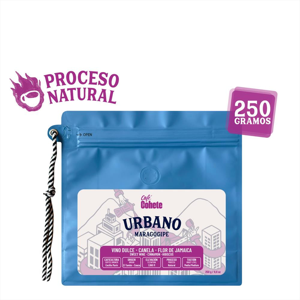 Café Especial Maragogipe Natural 250 G (Grano) img #1