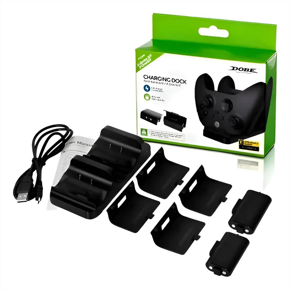 Cargador Doble Control Xbox One Series S/X + Baterias img #3