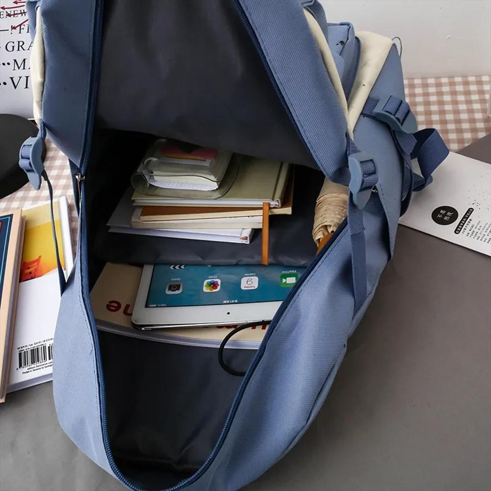 Bolsos Viaje 5 Piezas Set Escolar Moderno Maletas Kawaii img #5