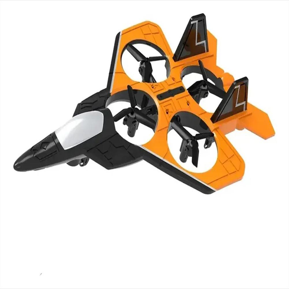 Avion Combate Planeador Dron Rc 4 Helices Camara Giro 360° img #1
