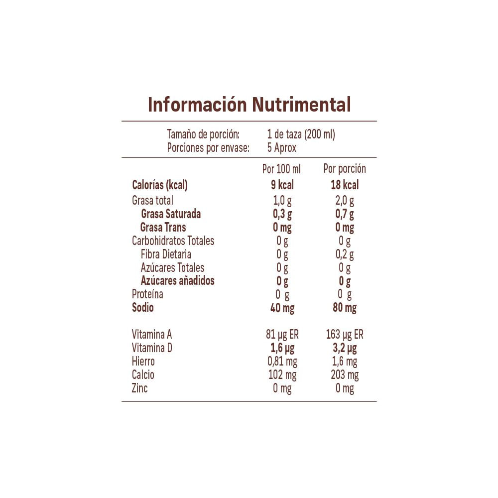 Bebida de almendras NATURES HEART sin azúcar  (946  ml) img #3