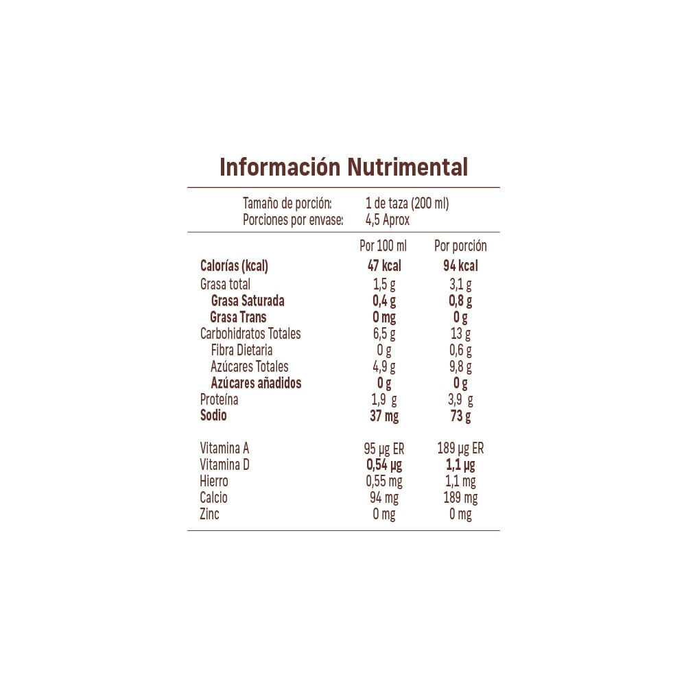 Bebida de avena NATURES HEART sin azúcar añadida (946  ml) img #3