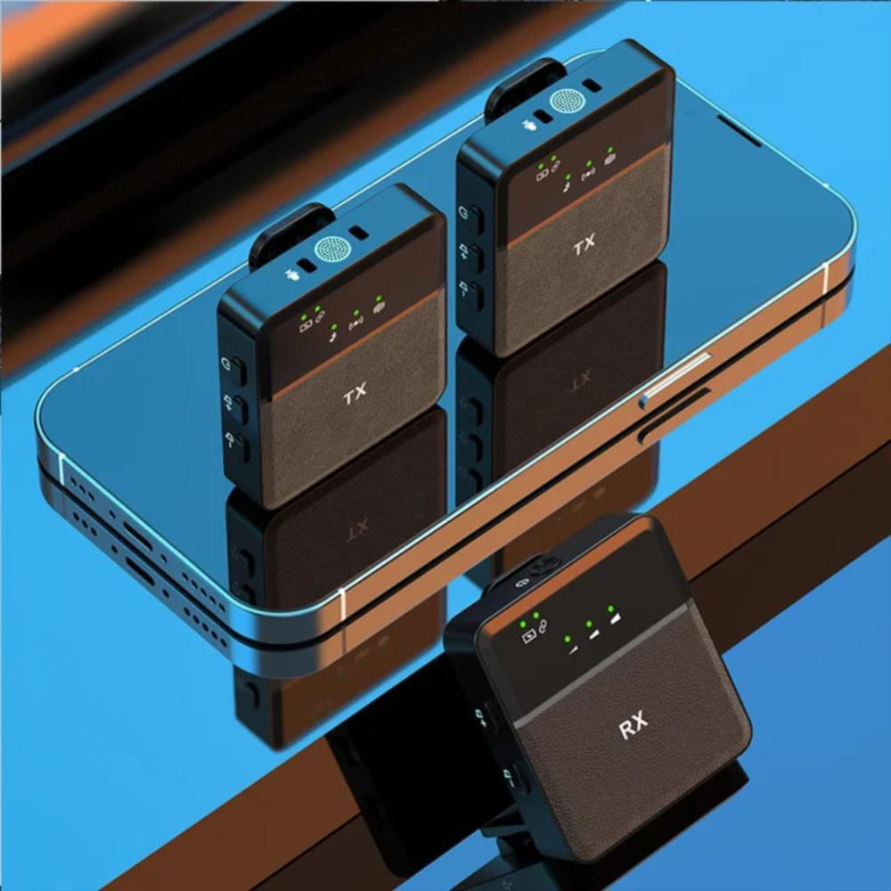 Micrófonos Inalámbricos 2Tx + 1Rx (Compatibles Con Iphone, Android, Pc Y Cámaras img #3