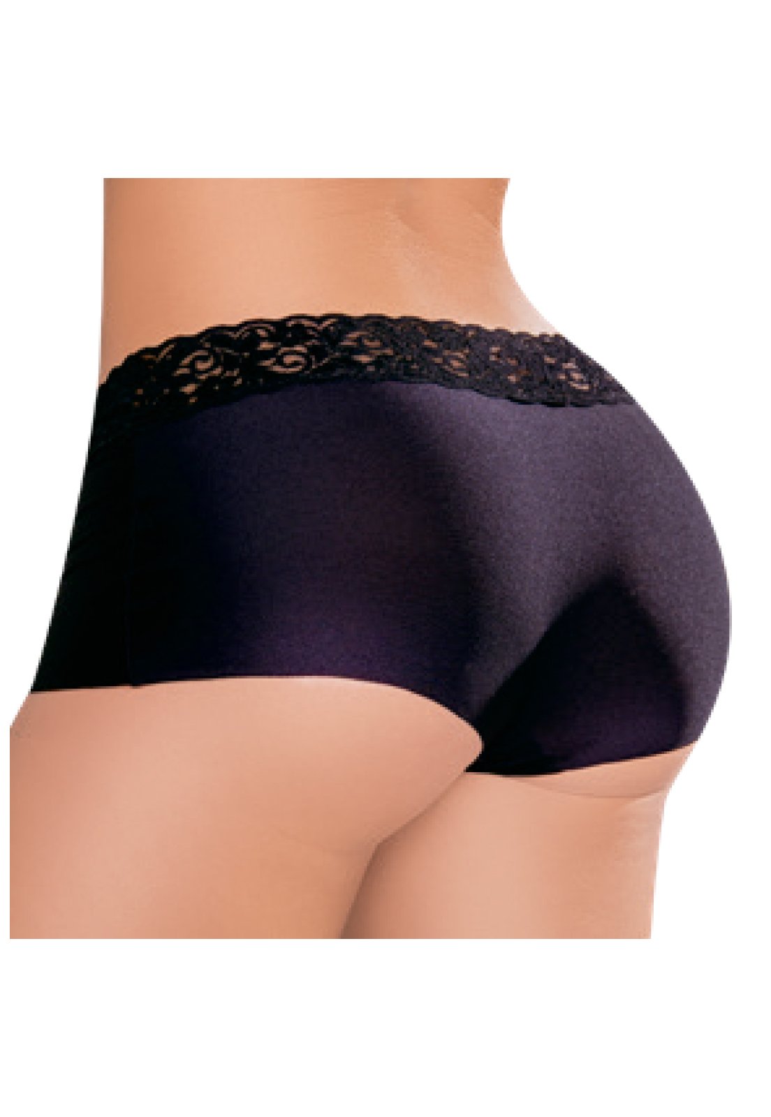 Cachetero Paq X2 Adulto Negro/Nude Fi 75713